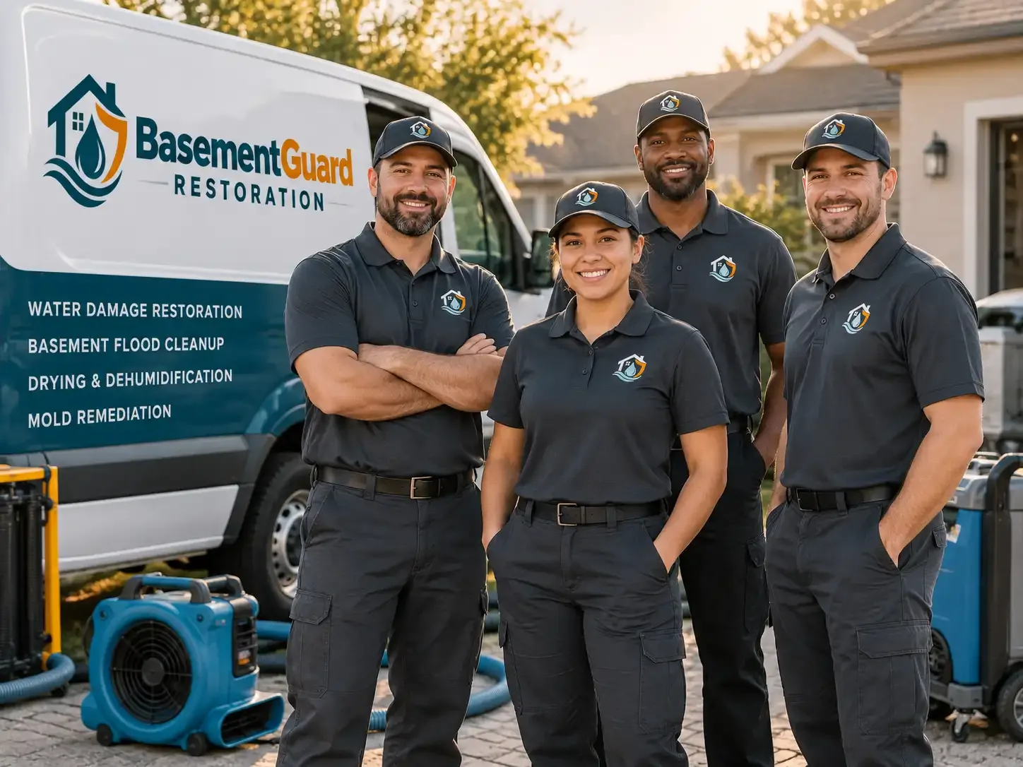 Basement Water Damage Restoration company in Harwood, MO
